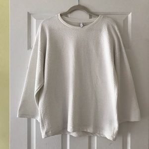 Boxy longsleeve top